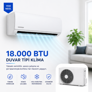 18 BTU Klimalar